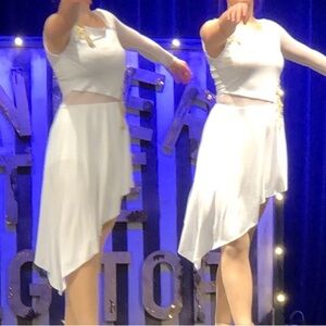 Weissman White Dance Costume